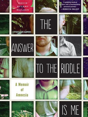 cover image of The Answer to the Riddle Is Me